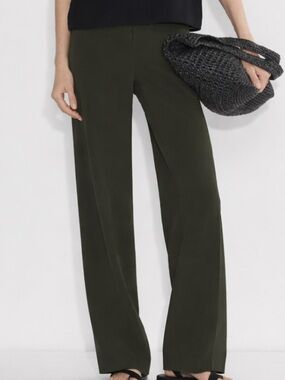 Babaton Agency Pant in Forrest Green 32”
